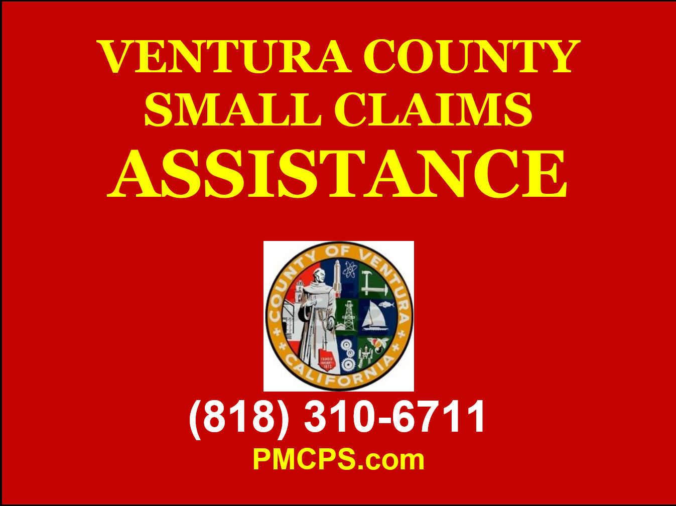 Ventura County Small Claims Assistance